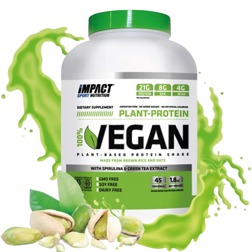 Plant-Protein 100% Vegan - 1,8kg - Impact Sport Nutrition