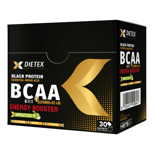 BCAA 6:1:1 ENERGY BOOSTER – 30 SACHETS - DIETEX
