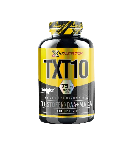 Testo XT10 TESTOFEN®+DAA+MACA - 100 CAPSULES - HX NUTRITION